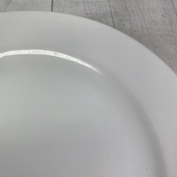 Home Target DUSK Brown Geometric Leaves White Stoneware 11" Dinner Plate Set 4 - Picture 16 of 16